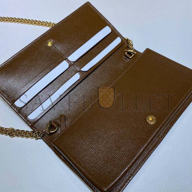 GUCCI HORSEBIT 1955 WALLET WITH CHAIN 621892 (21*19*2.5cm)